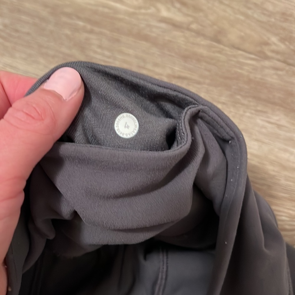 Lululemon Dark Gray Leggings - Picture 2 of 3